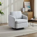 Fauteuil pivotant 31,5 po en chenille avec structure en bois massif