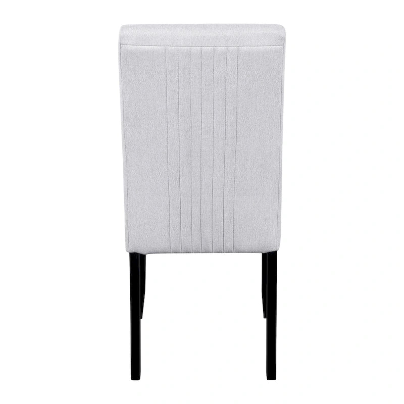 Table et chaises de cuisine en bois, Table à manger ronde avec plateau imitation marbre et 4 chaises rembourrées