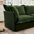 Fauteuil à piétement central - 27,6 L x 29,7 P x 31,9 H