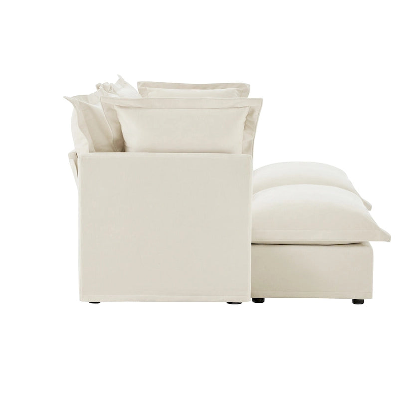 Fauteuil à piétement central - 27,6 L x 29,7 P x 31,9 H
