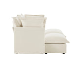Fauteuil à piétement central - 27,6 L x 29,7 P x 31,9 H