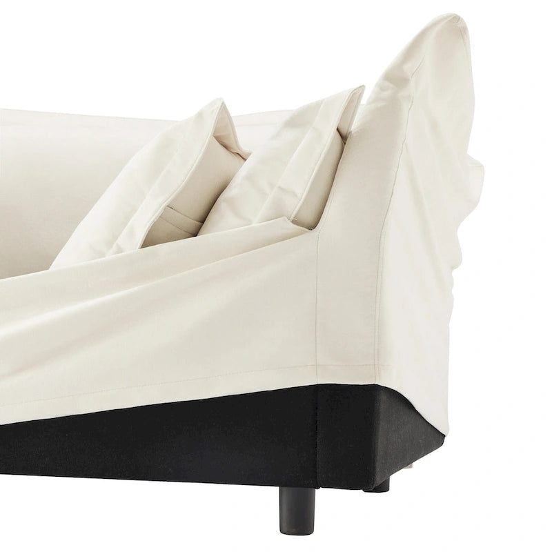 Fauteuil à piétement central - 27,6 L x 29,7 P x 31,9 H