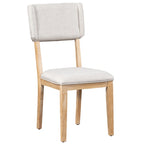 Table à manger en bois avec table rectangulaire 59 et 4 chaises