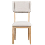 Table à manger en bois avec table rectangulaire 59 et 4 chaises