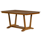 Table à manger en bois avec table rectangulaire 59 et 4 chaises