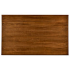 Table à manger en bois avec table rectangulaire 59 et 4 chaises