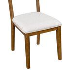 Table à manger en bois avec table rectangulaire 59 et 4 chaises
