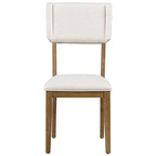 Table à manger en bois avec table rectangulaire 59 et 4 chaises