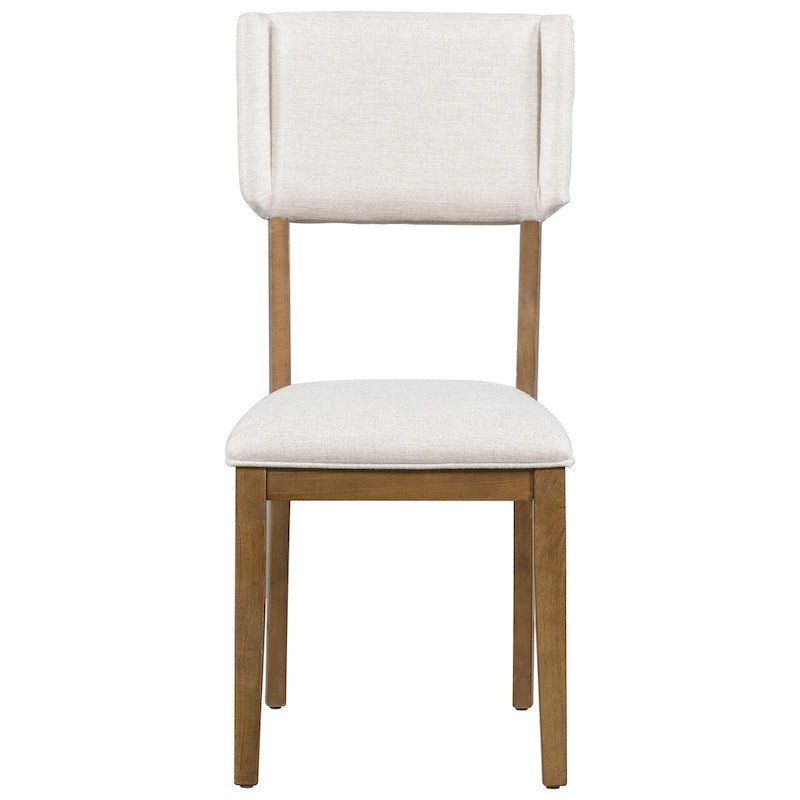 Table à manger en bois avec table rectangulaire 59 et 4 chaises