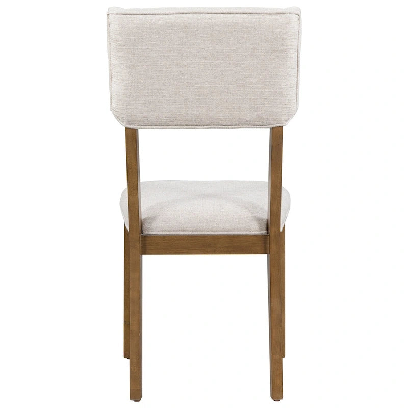 Table à manger en bois avec table rectangulaire 59 et 4 chaises