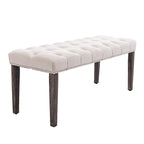 Banc de salle à manger en velours Banc de chambre à coucher
