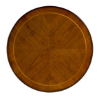 Table de foyer piédestal cannelée de 36 po