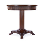 Table de foyer piédestal cannelée de 36 po
