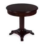 Table de foyer piédestal cannelée de 36 po