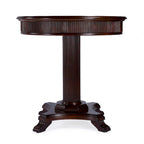 Table de foyer piédestal cannelée de 36 po