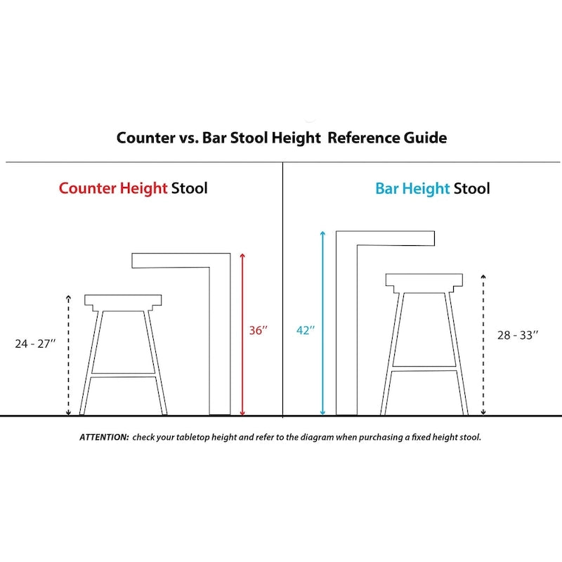 Tabouret de comptoir à hauteur fixe Charlotte 24 avec pieds en bois courbé