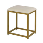 Coiffeuse de style moderne avec miroir et tabouret