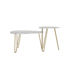 Tables gigognes peu encombrantes