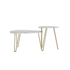 Tables gigognes peu encombrantes