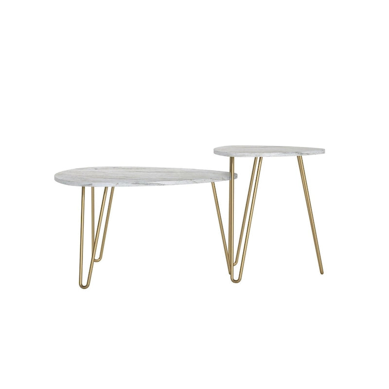 Tables gigognes peu encombrantes