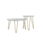 Tables gigognes peu encombrantes