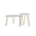 Tables gigognes peu encombrantes