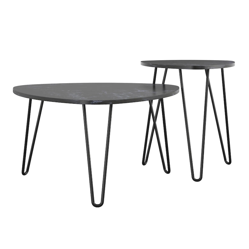 Tables gigognes peu encombrantes