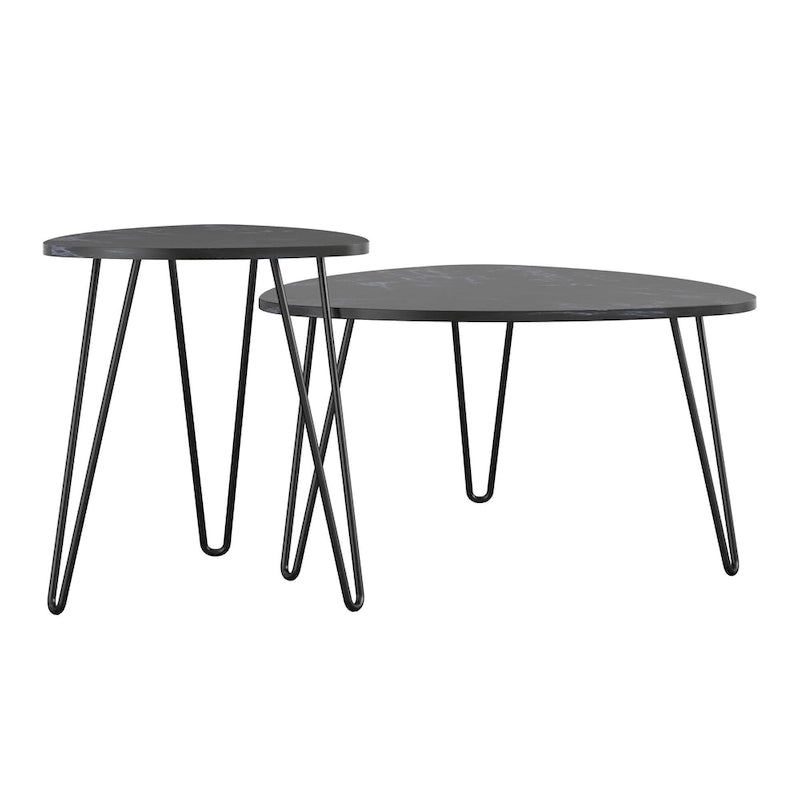 Tables gigognes peu encombrantes