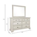 Table de chevet 1 tiroir en bois blanc et marron ébréché