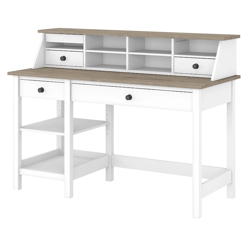 Bureau informatique Mayfield 54W avec organiseur de bureau
