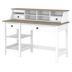 Bureau informatique Mayfield 54W avec organiseur de bureau