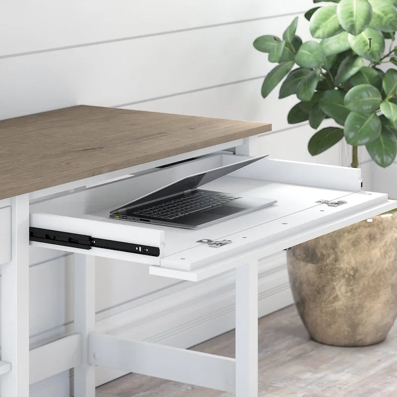 Bureau informatique Mayfield 54W avec organiseur de bureau