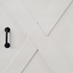 Meuble TV avec cheminée électrique de 66 pouces pour téléviseurs jusqu'à 80 pouces, finition blanche