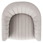 Fauteuil club pivotant capitonné - 28 L x 31 P x 30 H