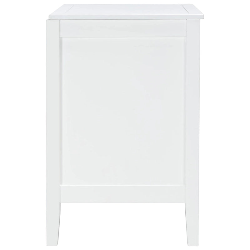 Table de chevet avec deux tiroirs