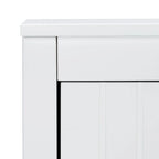 Table de chevet avec deux tiroirs