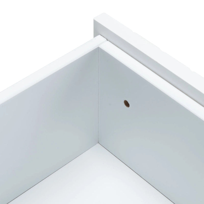 Table de chevet avec deux tiroirs