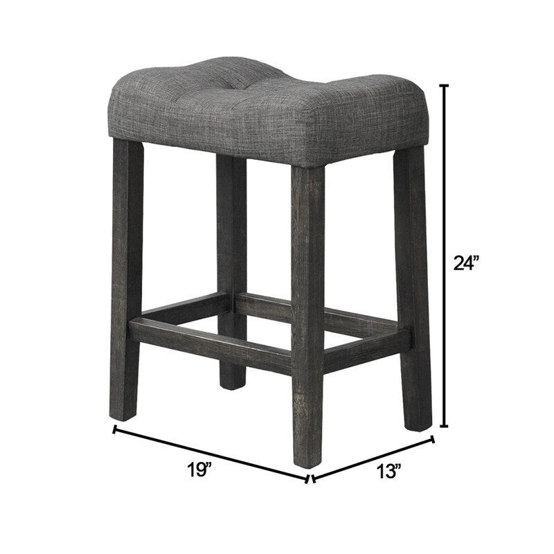 Table de salle à manger carrée, hauteur comptoir, style rustique et campagnard, 36 x 36 po