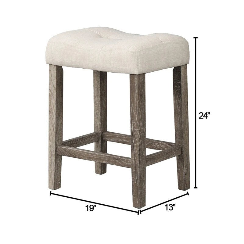 Table de salle à manger carrée, hauteur comptoir, style rustique et campagnard, 36 x 36 po