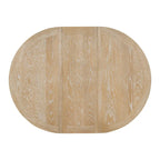 Table à manger de ferme Table ronde extensible pour la cuisine, la salle à manger