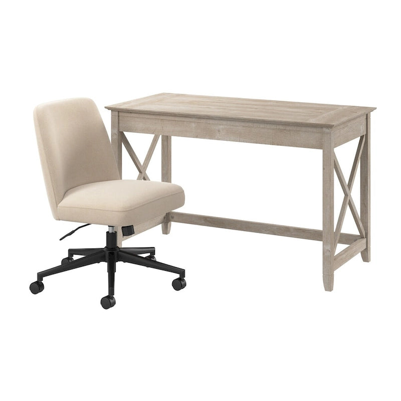 Bureau de 48 po L x 24 po P et chaise
